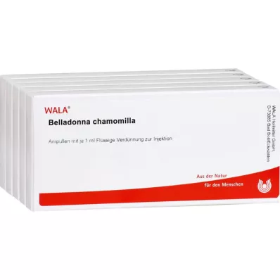 BELLADONNA CHAMOMILLA Ampullen, 50X1 ml BELLADONNA CHAMOMILLA Ampullen, 50X1 ml