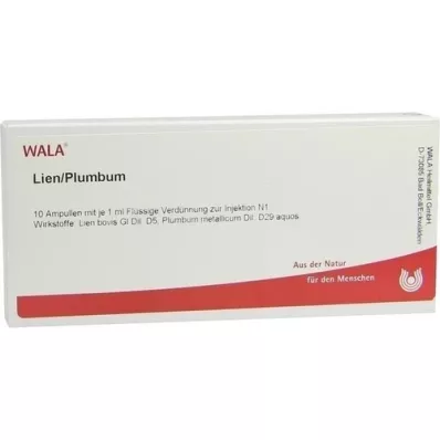 LIEN/PLUMBUM Ampullen, 10X1 ml LIEN/PLUMBUM Ampullen, 10X1 ml