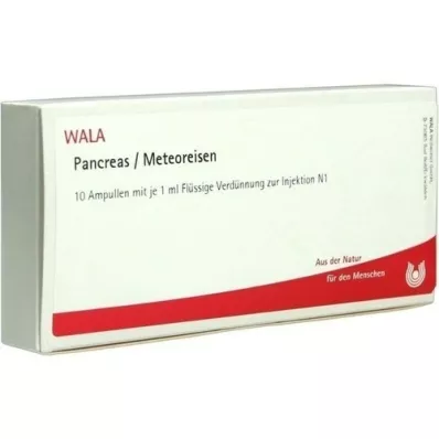 PANCREAS/METEOREISEN Ampullen, 10X1 ml