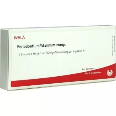 PERIODONTIUM/STANNUM comp. ampullen, 10X1 ml