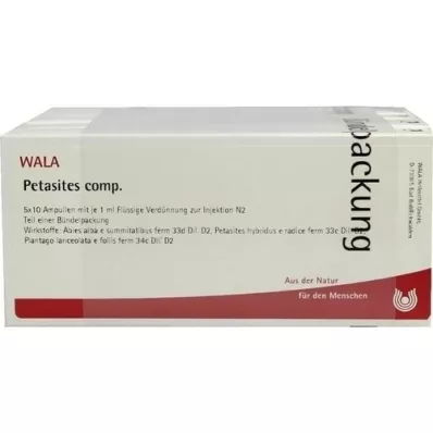 PETASITES comp. ampullen, 50X1 ml PETASITES comp. ampullen, 50X1 ml