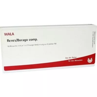 RENES/BORAGO comp. ampullen, 10X1 ml RENES/BORAGO comp. ampullen, 10X1 ml