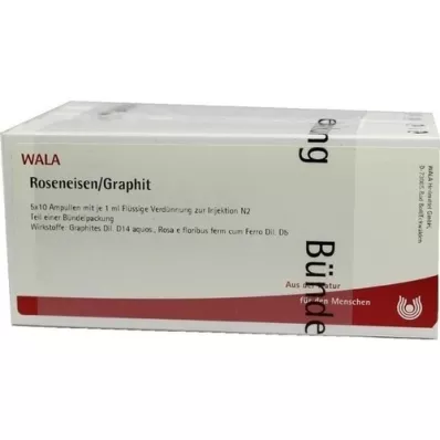 ROSENEISEN/Grafietampullen, 50X1 ml ROSENEISEN/Grafietampullen, 50X1 ml