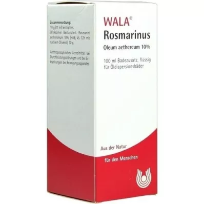 ROSMARINUS OLEUM etherum 10%, 100 ml ROSMARINUS OLEUM etherum 10%, 100 ml