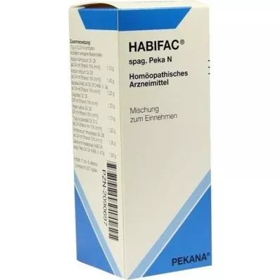 HABIFAC spag.Peka N druppels, 100 ml HABIFAC spag.Peka N druppels, 100 ml