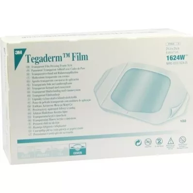 TEGADERM 3M folie 6x7 cm 1624W, 100 st