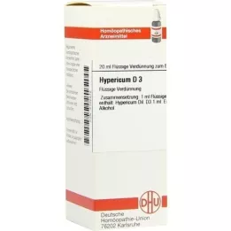 HYPERICUM D 3-verdunning, 20 ml