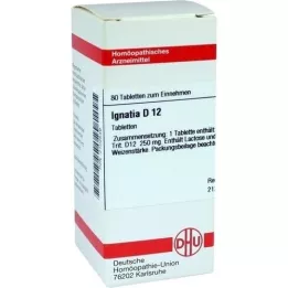 IGNATIA D 12 tabletten, 80 st