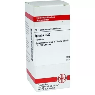 IGNATIA D 30 tabletten, 80 st IGNATIA D 30 tabletten, 80 st