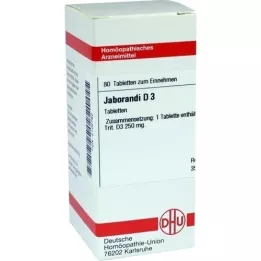 JABORANDI D 3 tabletten, 80 st