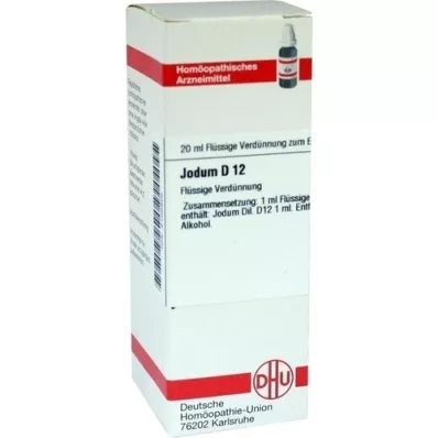 JODUM D 12 Verdunning, 20 ml
