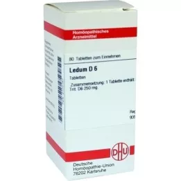 LEDUM D 6 tabletten, 80 st
