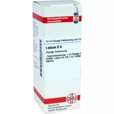LEDUM D 6 Verdunning, 20 ml