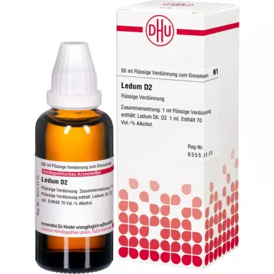 LEDUM D 2 Verdunning, 50 ml LEDUM D 2 Verdunning, 50 ml