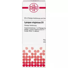 LYCOPUS VIRGINICUS D 1 verdunning, 20 ml