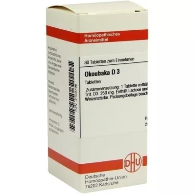 OKOUBAKA D 3 tabletten, 80 st OKOUBAKA D 3 tabletten, 80 st