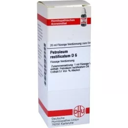 PETROLEUM RECTIFICATUM D 6 Verdunning, 20 ml