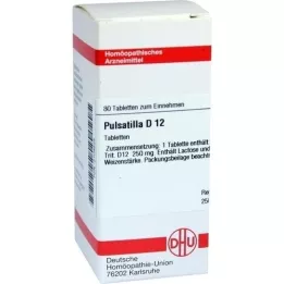 PULSATILLA D 12 tabletten, 80 st