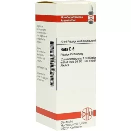 RUTA D 6 Verdunning, 20 ml