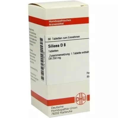 SILICEA D 8 tabletten, 80 st SILICEA D 8 tabletten, 80 st