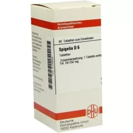 SPIGELIA D 6 tabletten, 80 st