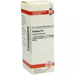 SPONGIA D 6 Verdunning, 20 ml