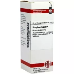 STROPHANTHUS D 4 verdunning, 20 ml