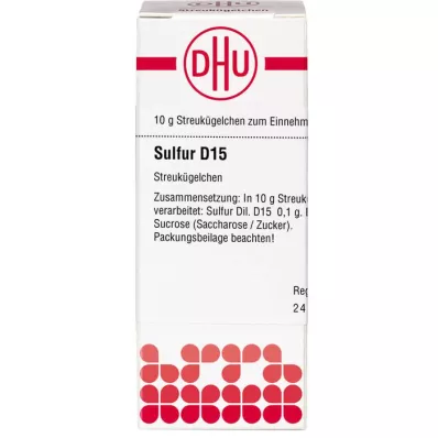 SULFUR D 15 bolletjes, 10 g