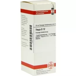 THUJA D 12 Verdunning, 20 ml