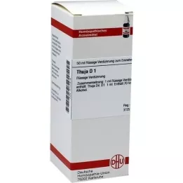 THUJA D 1 verdunning, 50 ml
