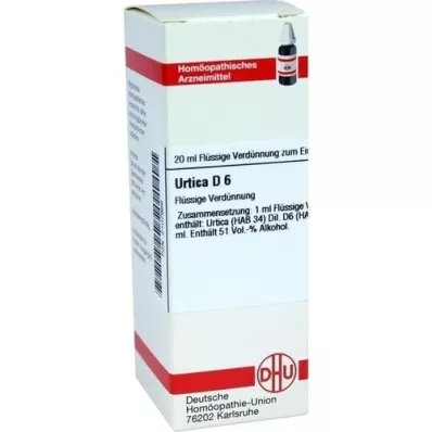URTICA D 6 Verdunning, 20 ml URTICA D 6 Verdunning, 20 ml
