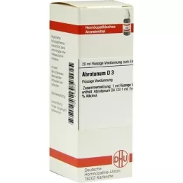 ABROTANUM D 3-verdunning, 20 ml