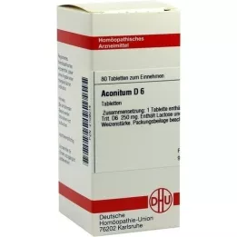 ACONITUM D 6 tabletten, 80 st