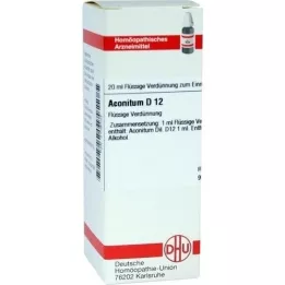 ACONITUM D 12 Verdunning, 20 ml
