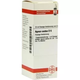 AGNUS CASTUS D 6 Verdunning, 20 ml