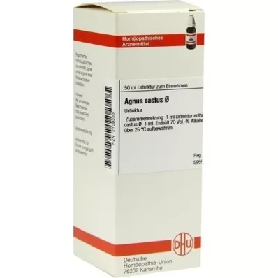 AGNUS CASTUS Moedertinctuur D 1, 50 ml AGNUS CASTUS Moedertinctuur D 1, 50 ml