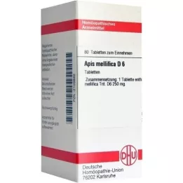 APIS MELLIFICA D 6 tabletten, 80 st