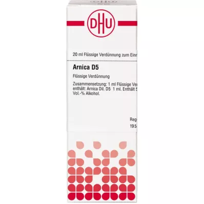 ARNICA D 5 Verdunning, 20 ml ARNICA D 5 Verdunning, 20 ml