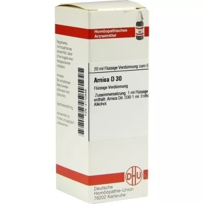 ARNICA D 30 Verdunning, 20 ml ARNICA D 30 Verdunning, 20 ml