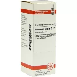 ARSENICUM ALBUM D 12 Verdunning, 20 ml