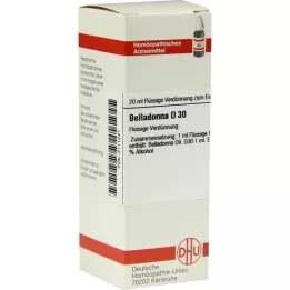 BELLADONNA D 30 Verdunning, 20 ml