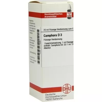 CAMPHORA D 3-verdunning, 20 ml