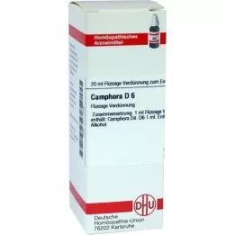 CAMPHORA D 6 Verdunning, 20 ml