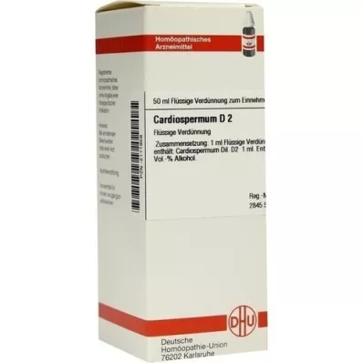 CARDIOSPERMUM D 2 Verdunning, 50 ml