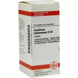 CAUSTICUM HAHNEMANNI D 30 tabletten, 80 st