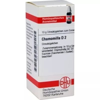 CHAMOMILLA D 2 bolletjes, 10 g CHAMOMILLA D 2 bolletjes, 10 g