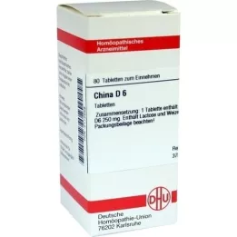 CHINA D 6 tabletten, 80 st