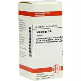 CIMICIFUGA D 6 tabletten, 80 st