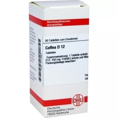 COFFEA D 12 tabletten, 80 st COFFEA D 12 tabletten, 80 st