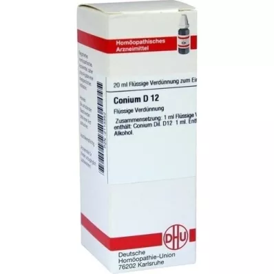 CONIUM D 12 Verdunning, 20 ml CONIUM D 12 Verdunning, 20 ml